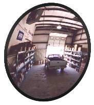 Circular Convex Mirrors Available Through Brossard Mirrors